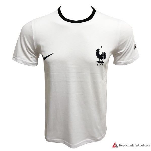 Camiseta Entrenamiento Seleccion Francia 2018 Blanco